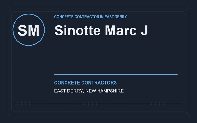 Sinotte Marc J in East Derry, New Hampshire