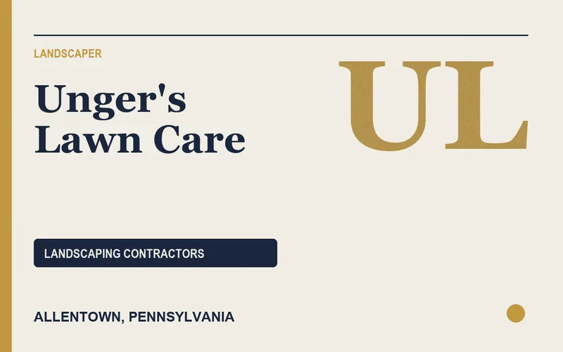 Unger's Lawn Care in Allentown, Pennsylvania