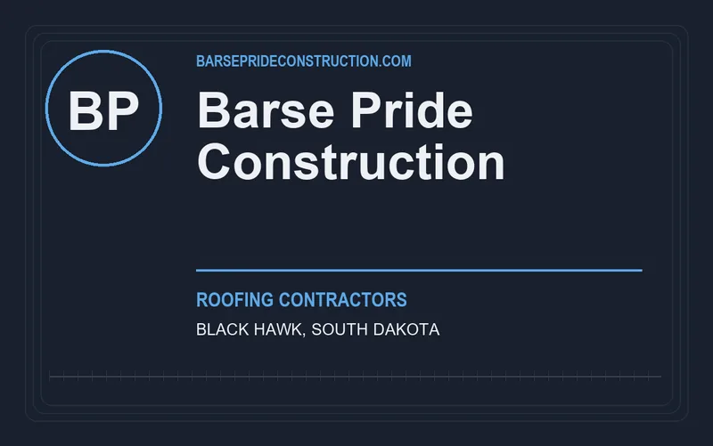 Barse Pride Construction in Black Hawk, South Dakota