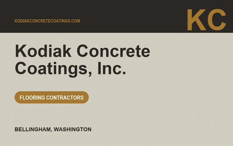 Kodiak Concrete Coatings, Inc. in Bellingham, Washington