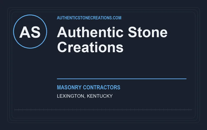 Authentic Stone Creations in Lexington, Kentucky