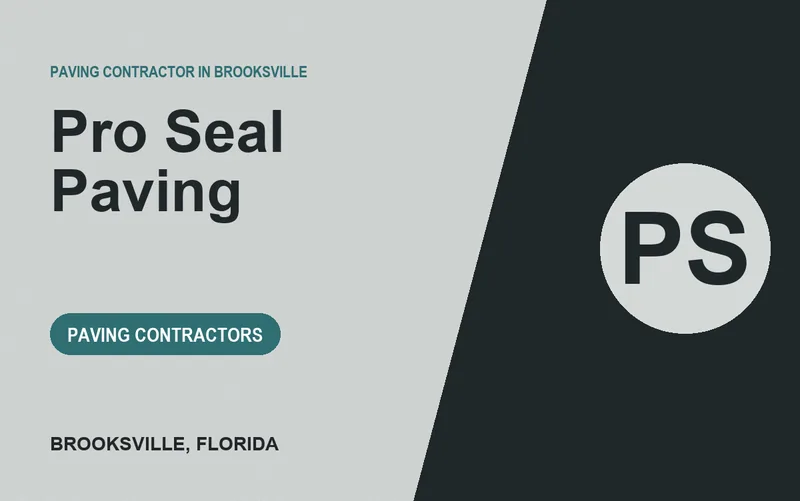 Pro Seal Paving in Brooksville, Florida