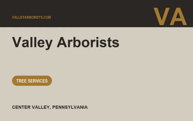 Valley Arborists in Center Valley, Pennsylvania