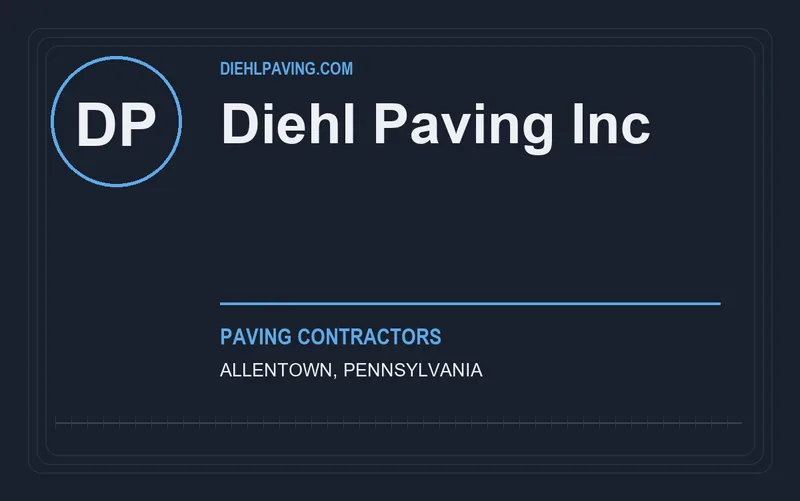 Diehl Paving Inc in Allentown, Pennsylvania