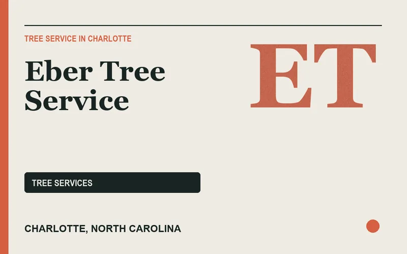 eber tree service in Charlotte, North Carolina