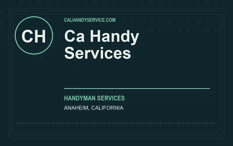 Ca Handy Services in Anaheim, California