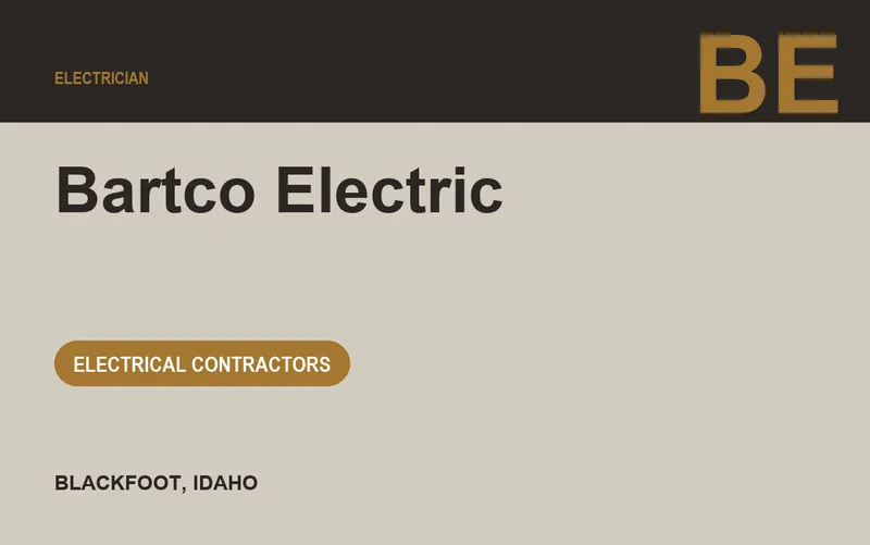 Bartco Electric in Blackfoot, Idaho
