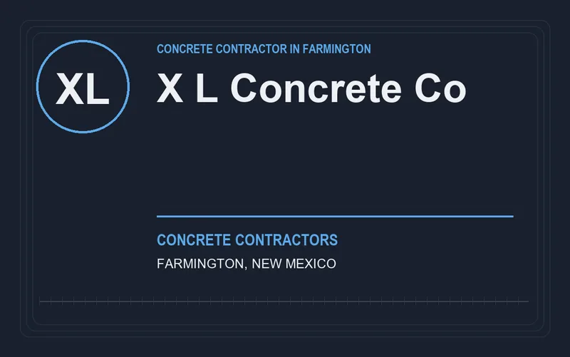 X L Concrete Co in Farmington, New Mexico