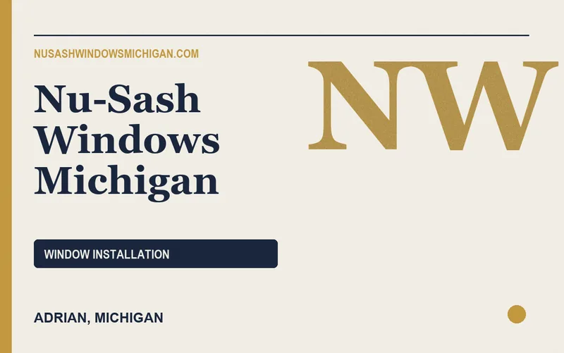 Nu-Sash Windows Michigan in Adrian, Michigan