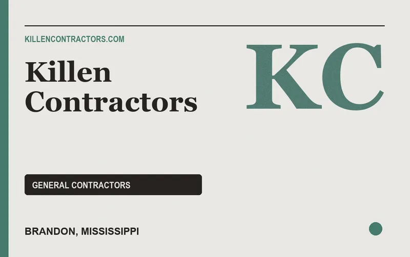 Killen Contractors in Brandon, Mississippi