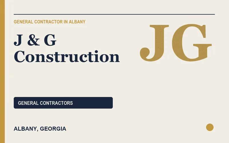 J & G Construction in Albany, Georgia