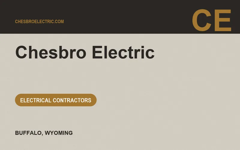 Chesbro Electric in Buffalo, Wyoming
