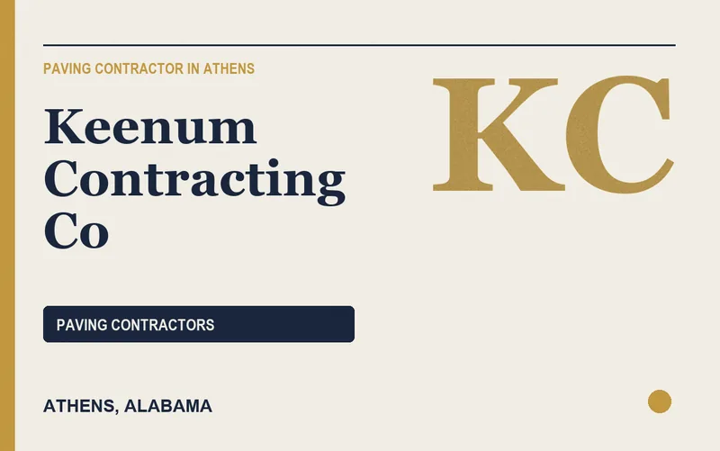 Keenum Contracting Co in Athens, Alabama