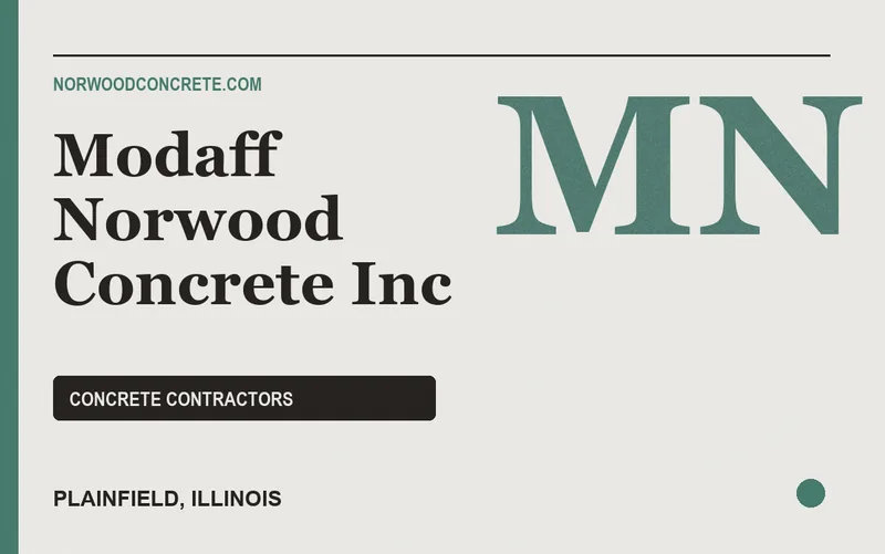 Modaff Norwood Concrete Inc in Plainfield, Illinois