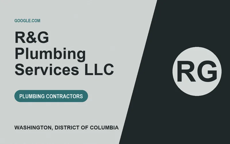 R&G Plumbing Services LLC in Washington, District of Columbia