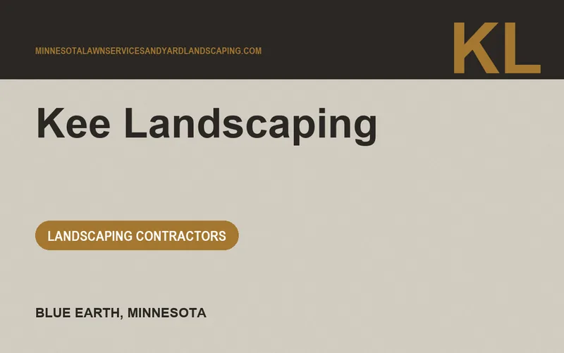 Kee Landscaping in Blue Earth, Minnesota