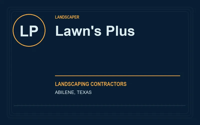 Lawn's Plus in Abilene, Texas