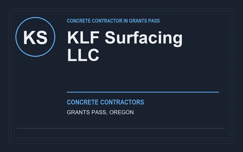 KLF Surfacing LLC in Grants Pass, Oregon