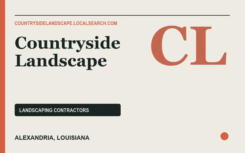 Countryside Landscape in Alexandria, Louisiana