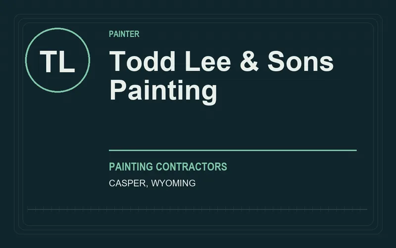Todd Lee & Sons Painting in Casper, Wyoming
