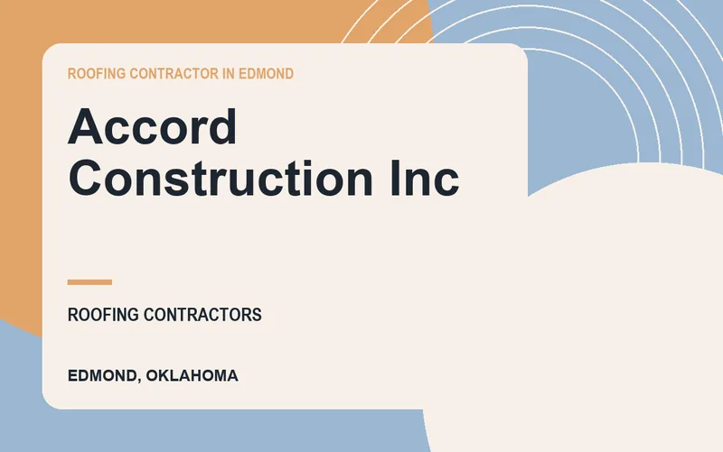 Accord Construction Inc in Edmond, Oklahoma