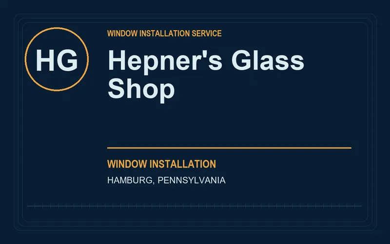 Hepner's Glass Shop in Hamburg, Pennsylvania