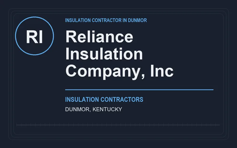 Reliance Insulation Company, Inc in Dunmor, Kentucky