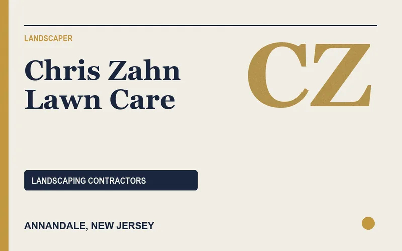 Chris Zahn Lawn Care in Annandale, New Jersey