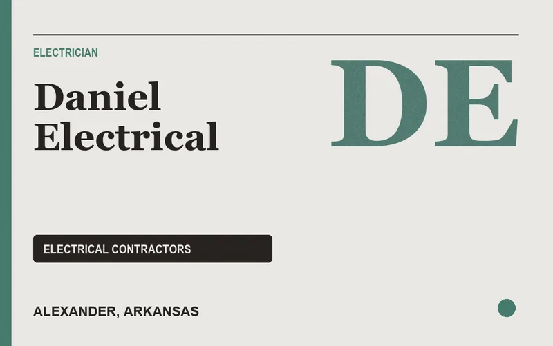Daniel Electrical in Alexander, Arkansas