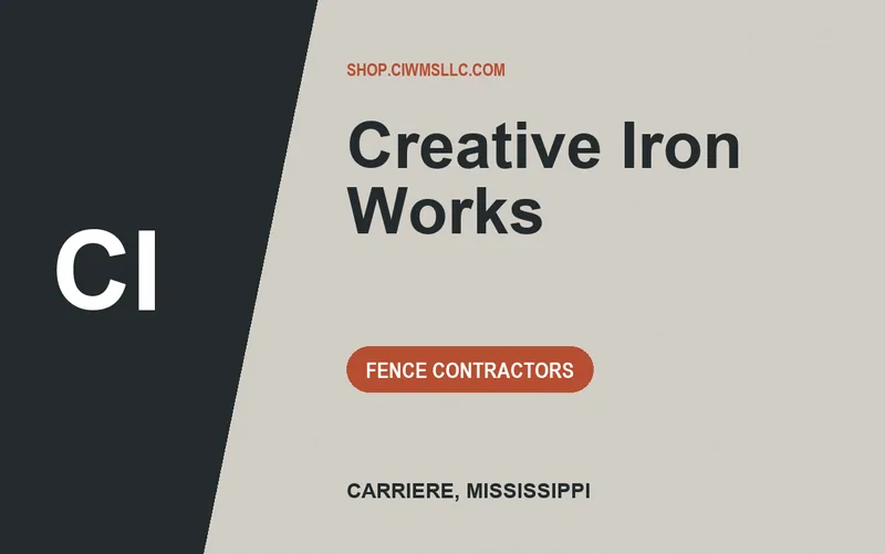 Creative Iron Works in Carriere, Mississippi