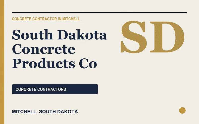 South Dakota Concrete Products Co in Mitchell, South Dakota