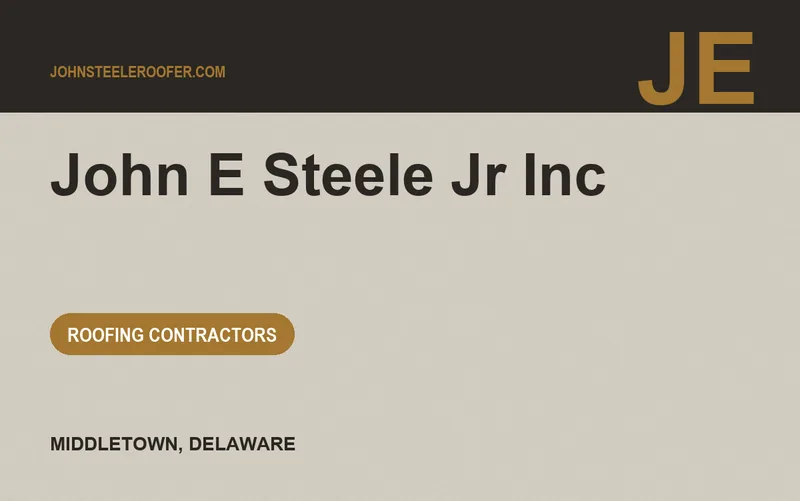 John E Steele Jr Inc in Middletown, Delaware