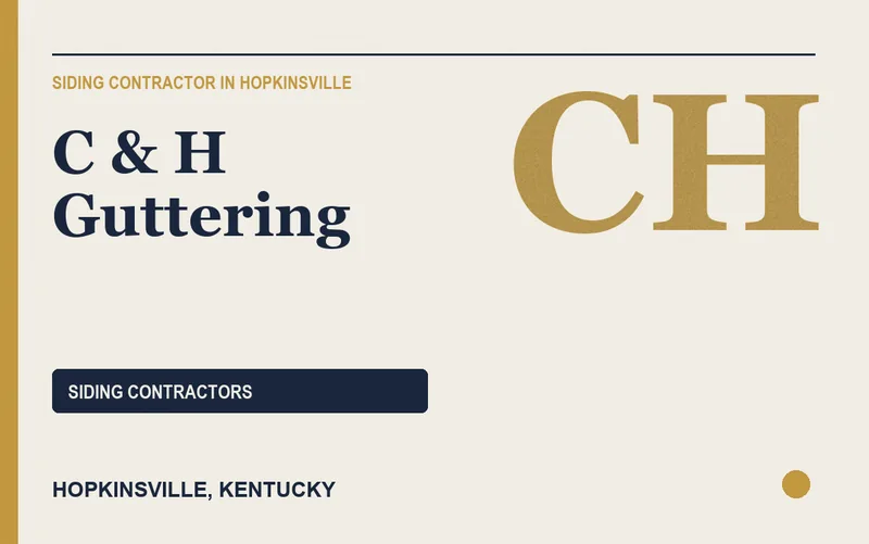 C & H Guttering in Hopkinsville, Kentucky