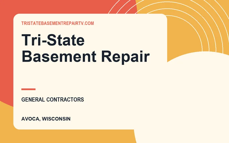 Tri-State Basement Repair in Avoca, Wisconsin