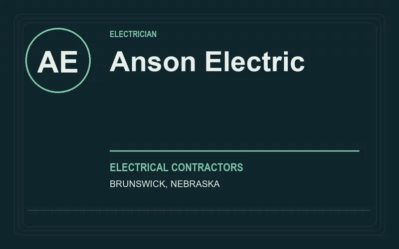 Anson Electric in Brunswick, Nebraska