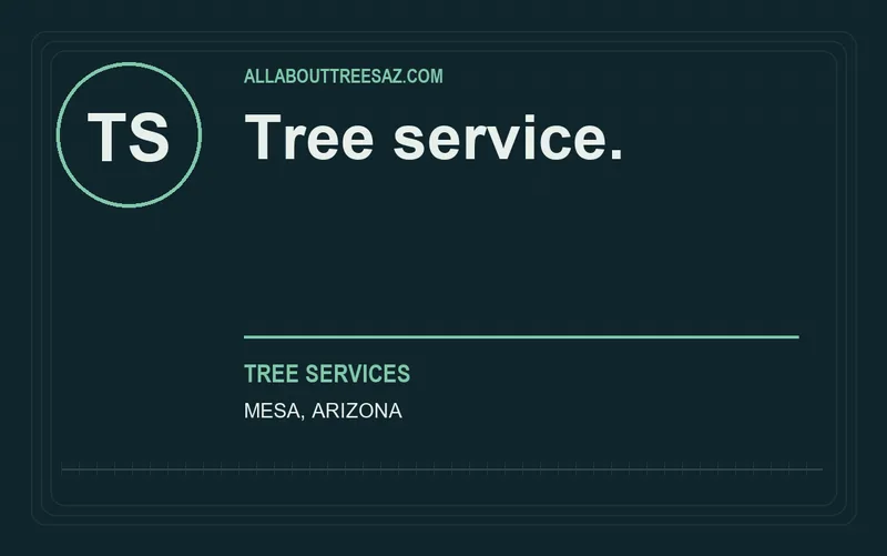 Tree service. in Mesa, Arizona
