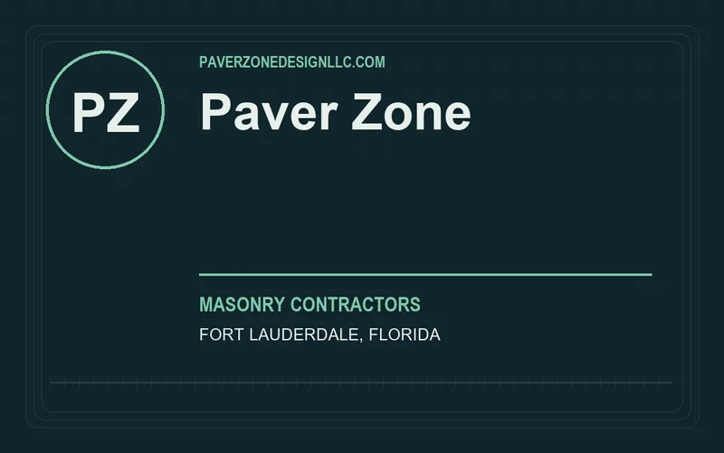 PAVER ZONE in Fort Lauderdale, Florida