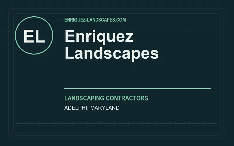Enriquez Landscapes in Adelphi, Maryland