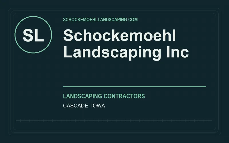 Schockemoehl Landscaping Inc in Cascade, Iowa