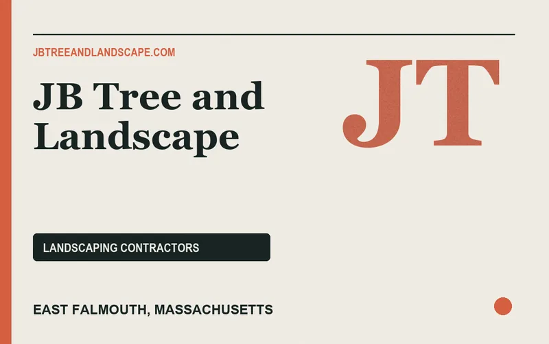 JB Tree and Landscape in East Falmouth, Massachusetts