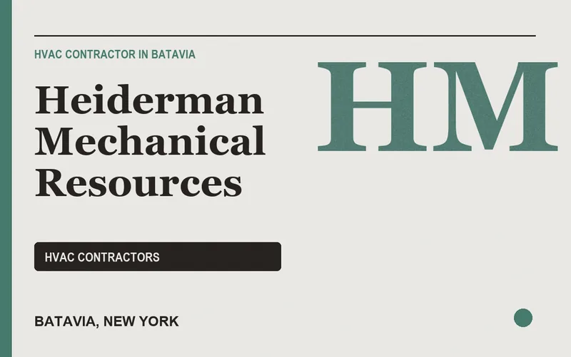 Heiderman Mechanical Resources in Batavia, New York