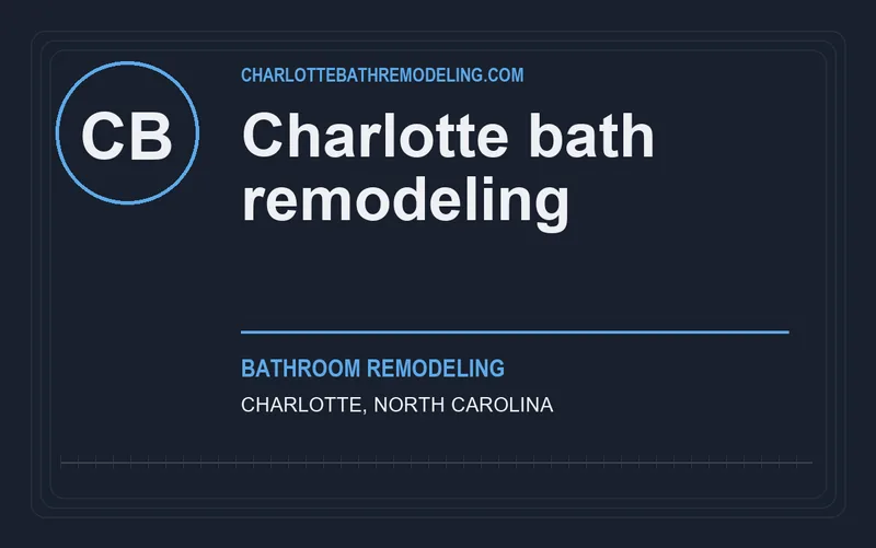 Charlotte bath remodeling in Charlotte, North Carolina