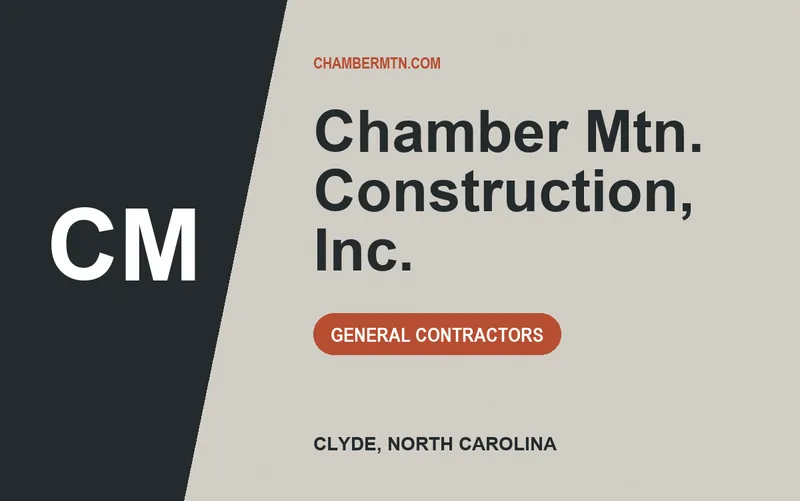 Chamber Mtn. Construction, Inc. in Clyde, North Carolina