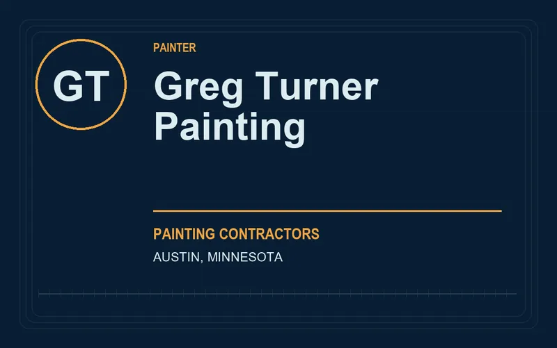 Greg Turner Painting in Austin, Minnesota