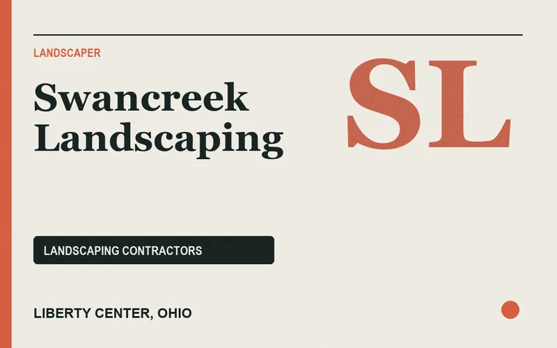Swancreek Landscaping in Liberty Center, Ohio