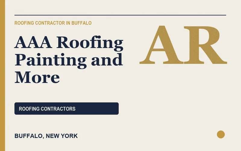 AAA Roofing Painting and More in Buffalo, New York