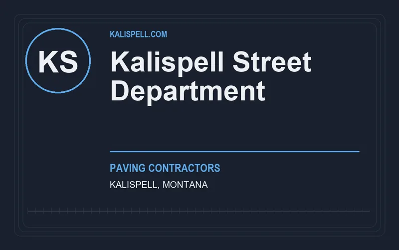 Kalispell Street Department in Kalispell, Montana