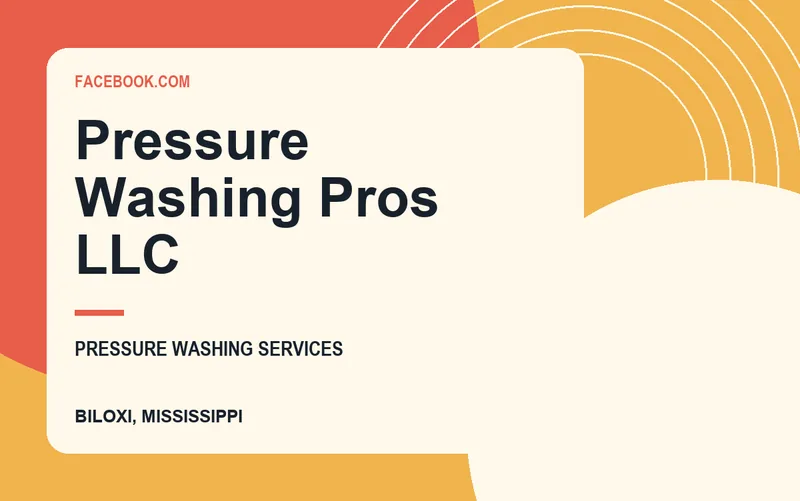 Pressure Washing Pros LLC in Biloxi, Mississippi