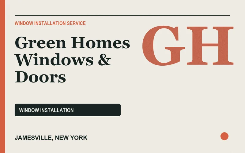 Green Homes Windows & Doors in Jamesville, New York