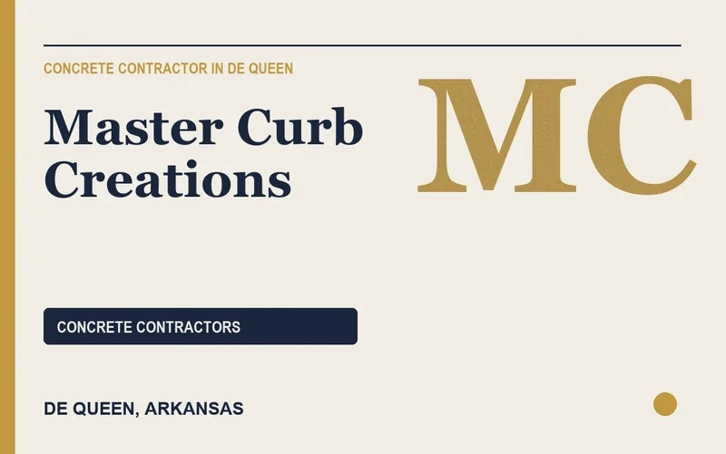 master curb creations in De Queen, Arkansas